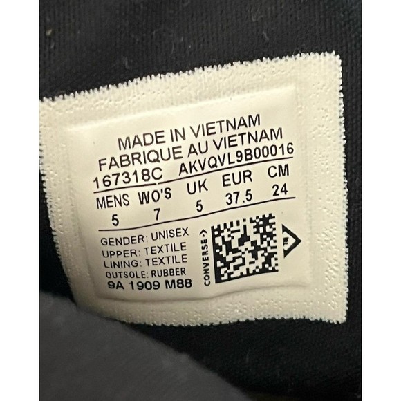 Converse Chuck Taylor All Star‎ Batman High Top Sneakers Limited Edition SZ 7 - Picture 13 of 14